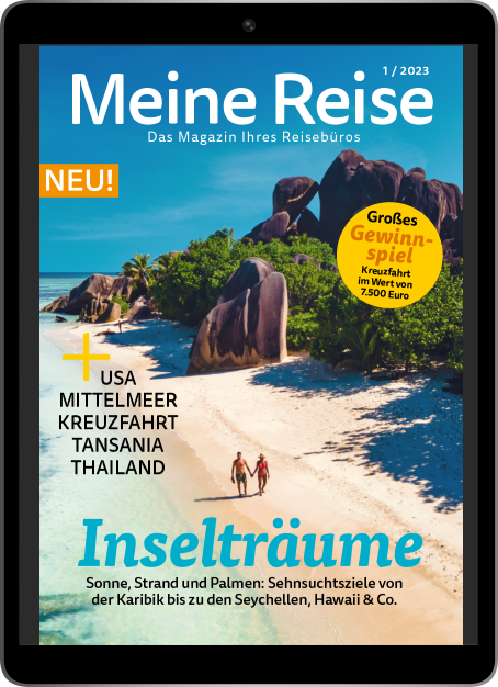 Cover des Meine Reise Magazins